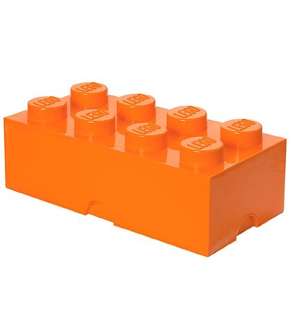 LEGO® Storage Opbevaringsboks - 50x25x18 - 8 Knopper - Bright Or LEGO® Storage Opbevaringsboks - 50x25x18 - 8 Knopper - Bright Or