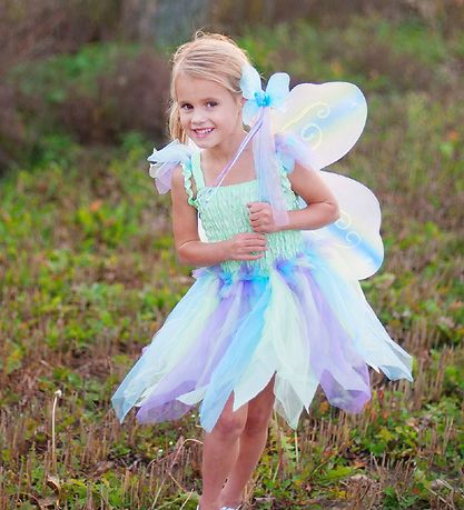 Great Pretenders Udklædning - Sommerfugle-fe - Grøn/Blå Great Pretenders Udklædning - Sommerfugle-fe - Grøn/Blå