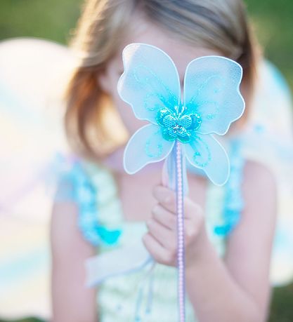 Great Pretenders Udklædning - Sommerfugle-fe - Grøn/Blå