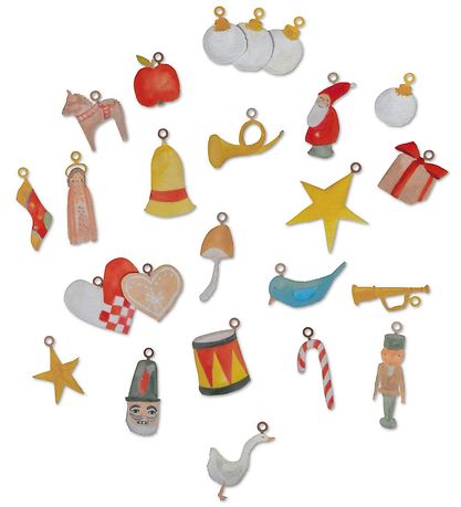 That's Mine Julekalender m. 24 Juleophæng - Felt Christmas Tree