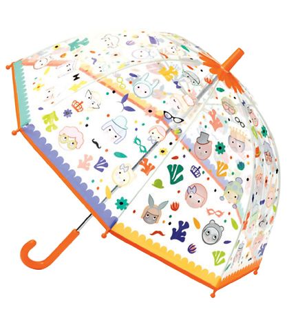 Djeco Paraply til Børn - Ansigter