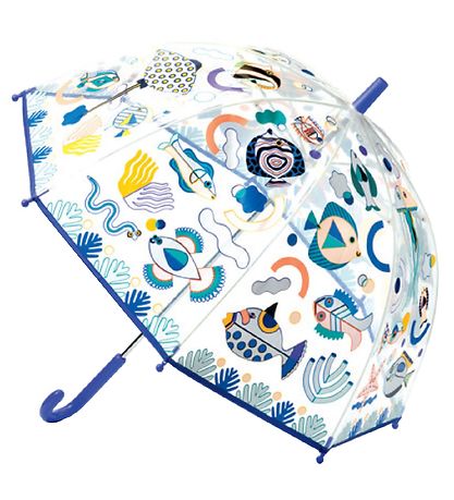 Djeco Paraply til Børn - Fisk Djeco Paraply til Børn - Fisk