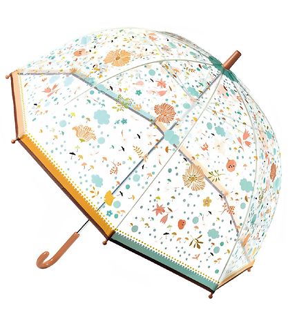 Djeco Paraply til Voksne - Blomster Djeco Paraply til Voksne - Blomster