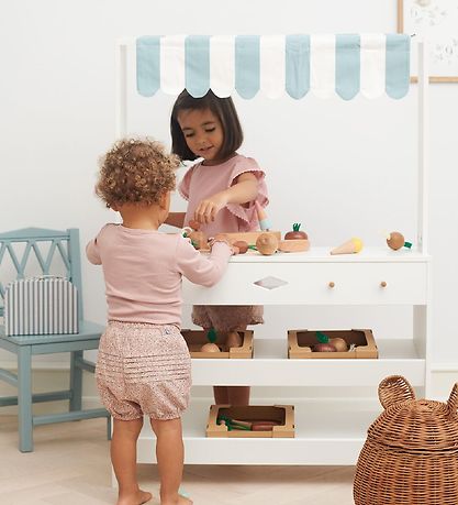 Cam Cam Købmandsbutik - 110x75 cm - Grå Cam Cam Købmandsbutik - 110x75 cm - Grå