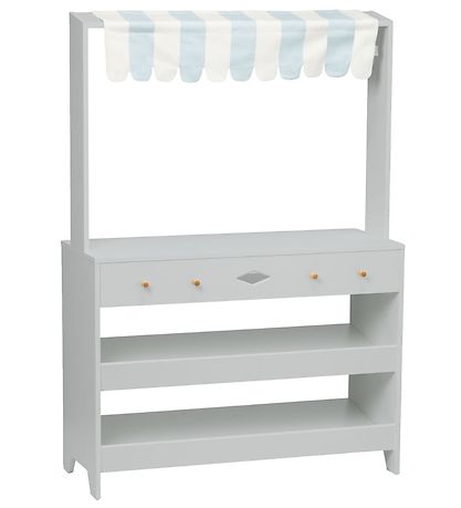 Cam Cam Købmandsbutik - 110x75 cm - Grå Cam Cam Købmandsbutik - 110x75 cm - Grå