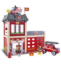 Hape Legesæt - 13 dele - Brandstation