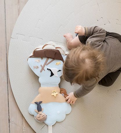 That's Mine Legegulv - 110 cm - Cirkel - Light Grey That's Mine Legegulv - 110 cm - Cirkel - Light Grey