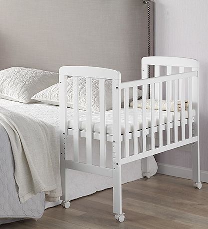 Bino Bedside Crib - By-My-Side - Hvid