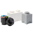 LEGO® Storage Opbevaringsbokse - 3-pak - 18x25x12,5 cm - Hvid/Gr LEGO® Storage Opbevaringsbokse - 3-pak - 18x25x12,5 cm - Hvid/Gr