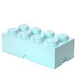 LEGO® Storage Opbevaringsboks - 8 Knopper - 50x25x18 - Aqua Ligh LEGO® Storage Opbevaringsboks - 8 Knopper - 50x25x18 - Aqua Ligh