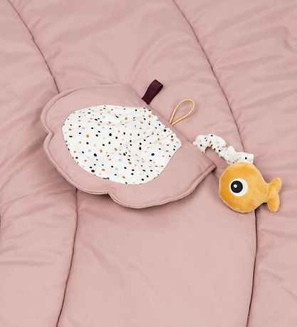 Done By Deer Aktivitetstæppe - Sea Friends - Pudder Done By Deer Aktivitetstæppe - Sea Friends - Pudder