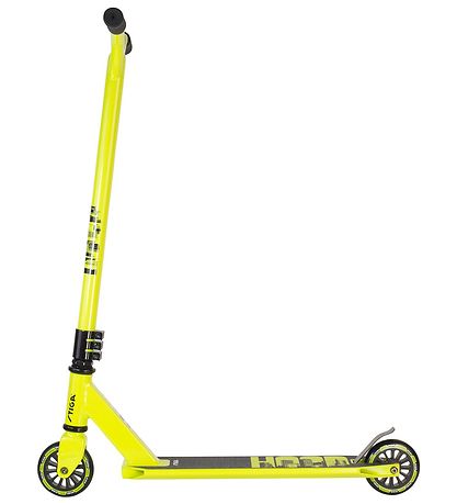 Stiga Løbehjul - Trick Scooter - Hood - Sort/Limegrøn Stiga Løbehjul - Trick Scooter - Hood - Sort/Limegrøn