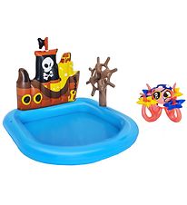 Bestway Oppusteligt Bassin - 1,4 x 1,3 m - Ships Ahoy Play Bestway Oppusteligt Bassin - 1,4 x 1,3 m - Ships Ahoy Play