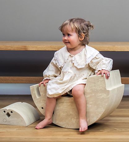 bObles Elefant - Marble Nature - Stor - 55x24x32 cm - Smoke bObles Elefant - Marble Nature - Stor - 55x24x32 cm - Smoke