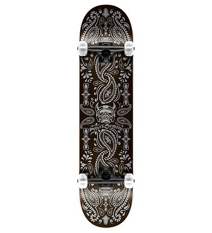 Speed Demons Skateboard - 7.75'' - Bandana Komplet - Sort/Grå