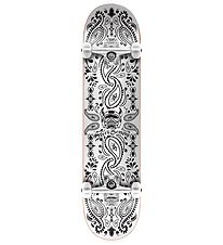 Speed Demons Skateboard - 8'' - Bandana Komplet - Hvid Speed Demons Skateboard - 8'' - Bandana Komplet - Hvid