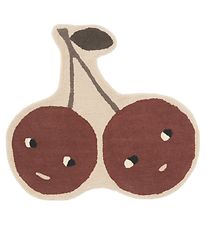 OYOY Gulvtæppe - 86x76 cm - Cherry - Nutmeg OYOY Gulvtæppe - 86x76 cm - Cherry - Nutmeg