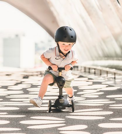 Scoot and Ride Highway Kick 1 - Sort/Guld Scoot and Ride Highway Kick 1 - Sort/Guld