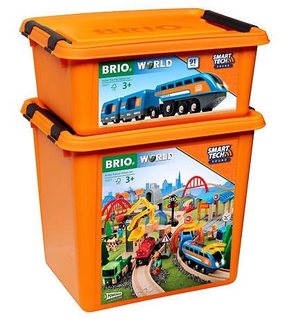 BRIO Legetøj - Tunnel Deluxe-sæt - 91 dele 33977