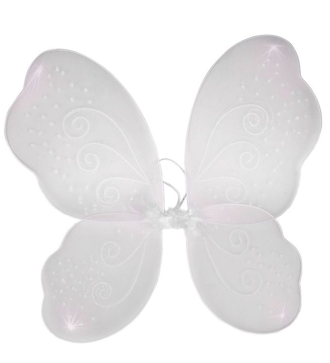 Molly & Rose Udklædning - Fe Vinger - Hvid