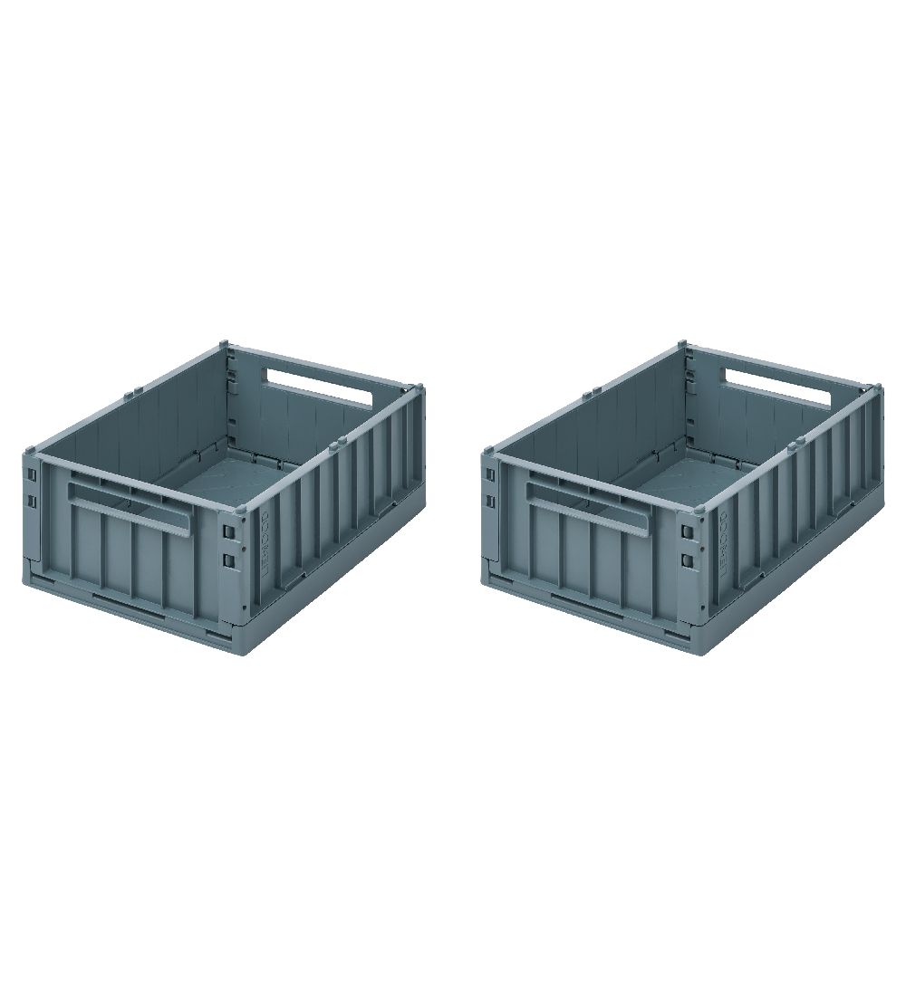 Liewood Klappbox - 36x25x13,5 cm - Medium - 2er-Pack - Wes - Liewood - One Size - Klappbox