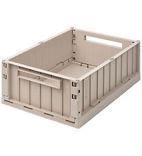 Liewood Foldekasse - 50x36x19,5 cm - Large - Weston - Sand Liewood Foldekasse - 50x36x19,5 cm - Large - Weston - Sand