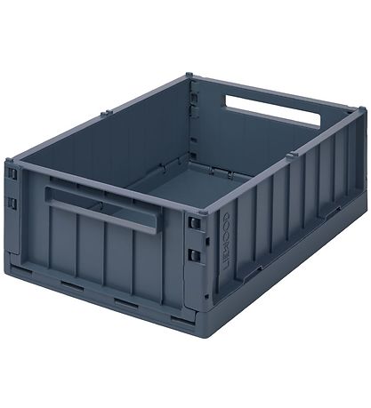 Liewood Foldekasse - 50x36x19,5 cm - Large - Weston - Whale Blue Liewood Foldekasse - 50x36x19,5 cm - Large - Weston - Whale Blue