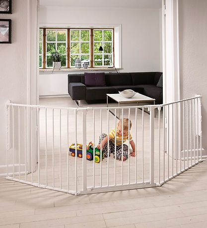 BabyDan Sikkerhetsnett - Flex L - 146-223 cm - Hvit BabyDan Sikkerhetsnett - Flex L - 146-223 cm - Hvit