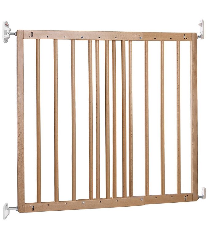 BabyDan Sikkerhedsgitter - Træ - 60,5-102 cm - Multidan - Brun