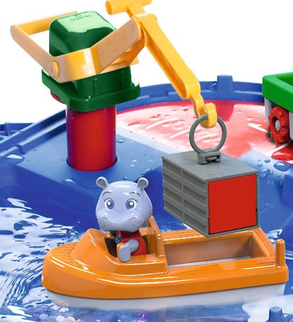 AquaPlay Vandbane - 62 Dele - 145x160 cm - Mega Sluse Sæt AquaPlay Vandbane - 62 Dele - 145x160 cm - Mega Sluse Sæt