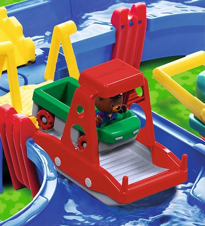 AquaPlay Vandbane - 62 Dele - 145x160 cm - Mega Sluse Sæt AquaPlay Vandbane - 62 Dele - 145x160 cm - Mega Sluse Sæt