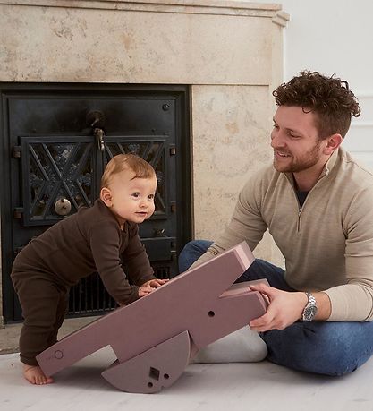 bObles Krokodille - 60x24x18 cm - Sand Grey bObles Krokodille - 60x24x18 cm - Sand Grey