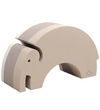 bObles Elefant - Stor - 55x21x31 cm - Sand Grey bObles Elefant - Stor - 55x21x31 cm - Sand Grey