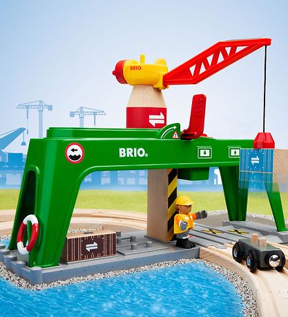 BRIO Legetøj - Containerkran 33996 BRIO Legetøj - Containerkran 33996