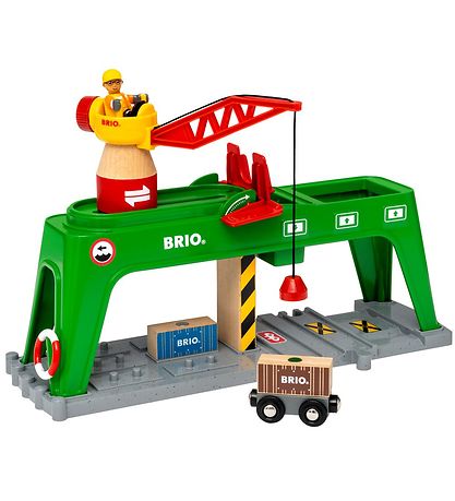 BRIO Legetøj - Containerkran 33996 BRIO Legetøj - Containerkran 33996