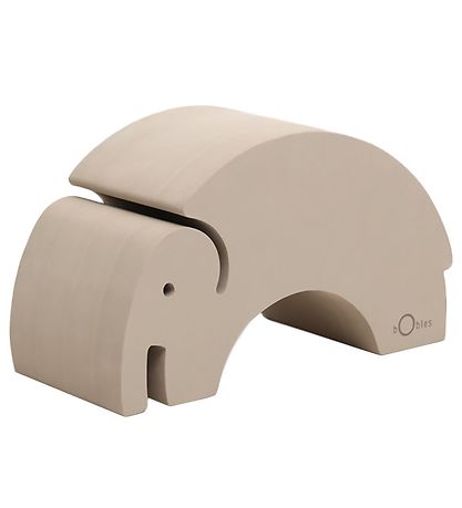 bObles Elefant - Lille - 37x16x21 cm - Sand Grey bObles Elefant - Lille - 37x16x21 cm - Sand Grey