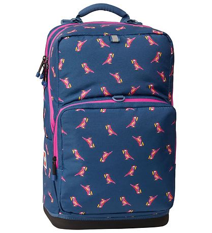 LEGO® Skoletaske m. Gymnastikpose/Penalhus - Parrot - Blå LEGO® Skoletaske m. Gymnastikpose/Penalhus - Parrot - Blå