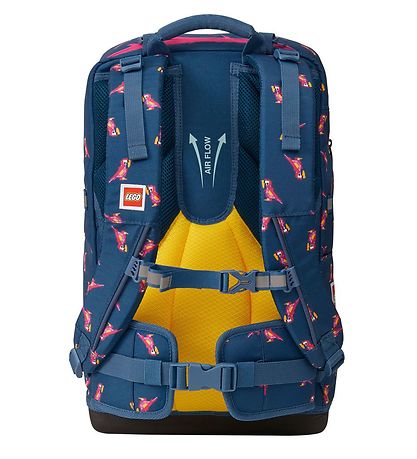 LEGO® Skoletaske m. Gymnastikpose/Penalhus - Parrot - Blå LEGO® Skoletaske m. Gymnastikpose/Penalhus - Parrot - Blå