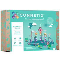 Connetix Magnetsæt - 106 Dele - Pastel Ball Run Connetix Magnetsæt - 106 Dele - Pastel Ball Run