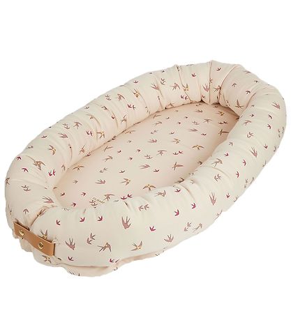 Filibabba Babynest - Dancing Swallow Rose Filibabba Babynest - Dancing Swallow Rose