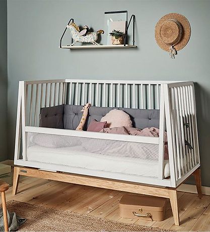 Leander Luna Ombygningssæt Til Babyseng - 140 cm - Hvid