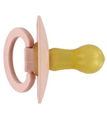 BIBS Colour Sutter - Str. 1 - 2-pak - Rund - Blush BIBS Colour Sutter - Str. 1 - 2-pak - Rund - Blush