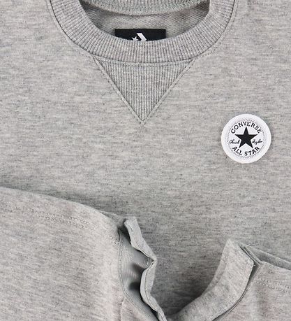 Converse Sæt - Sommerdragt/Strømper - Gråmeleret Converse Sæt - Sommerdragt/Strømper - Gråmeleret