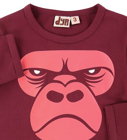 DYR Pullover - Roar - Deep Red m. Gorilla