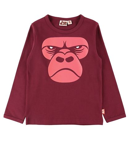 DYR Pullover - Roar - Deep Red m. Gorilla
