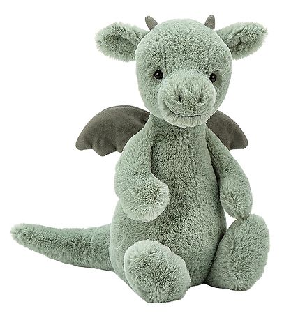 Jellycat Bamse - Small - 18x9 cm - Bashful Dragon Jellycat Bamse - Small - 18x9 cm - Bashful Dragon