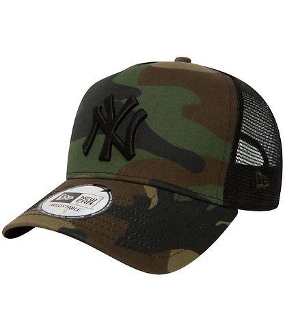 New Era Kappe - Clean Lastwagener - New York Yankees - Camo New Era Kappe - Clean Lastwagener - New York Yankees - Camo