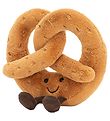 Jellycat Bamse - Large - 18x18 cm - Amuseable Pretzel