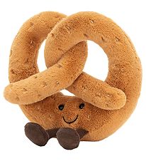 Jellycat Bamse - Large - 18x18 cm - Amuseable Pretzel