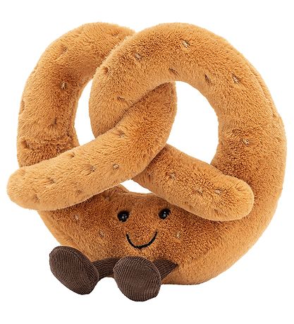 Jellycat Bamse - Large - 18x18 cm - Amuseable Pretzel